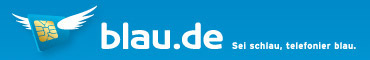 Prepaid-Karten von blau.de